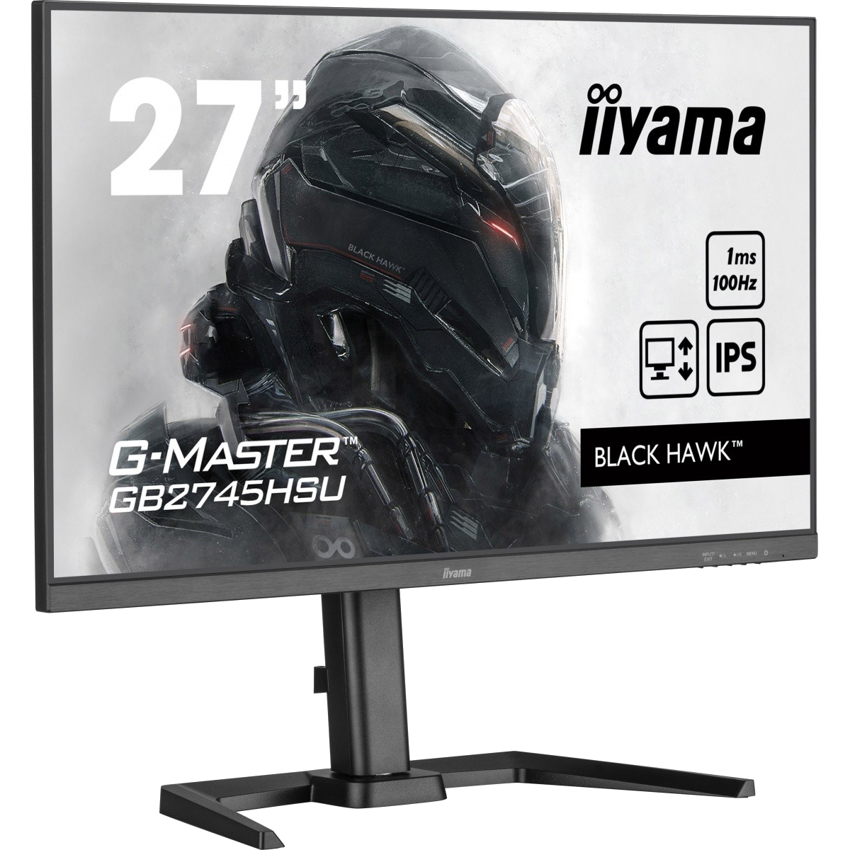 Monitor IIYAMA 27" GB2745HSU-B2 IPS | FHD | 100Hz |1ms | 2xUSB | 300cd