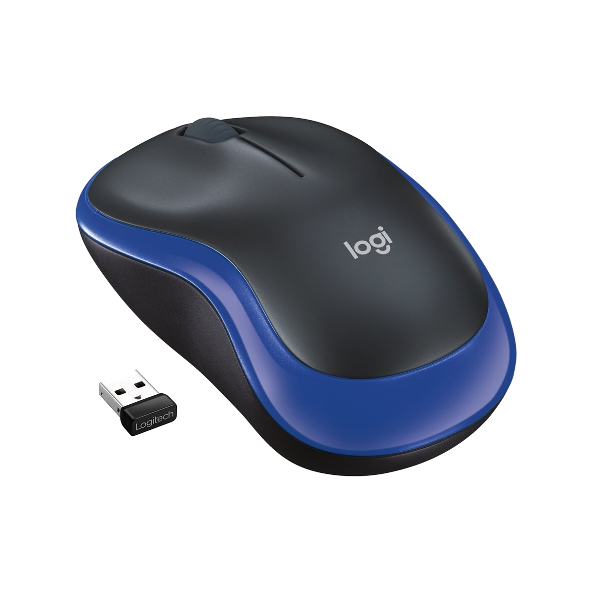 Mysz bezprzewodowa Logitech  M185 niebieska