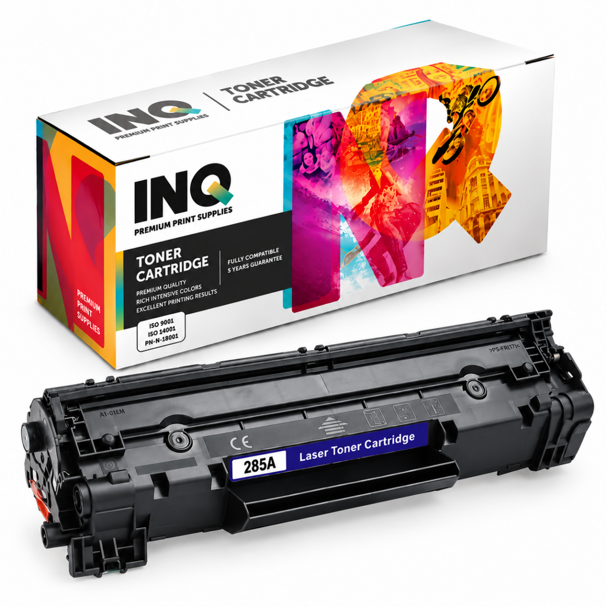 Toner HP 285A CE285A zamiennik INQ czarny